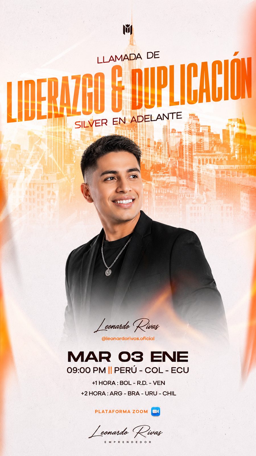 Pieza de la llamada de liderazgo y duplicación